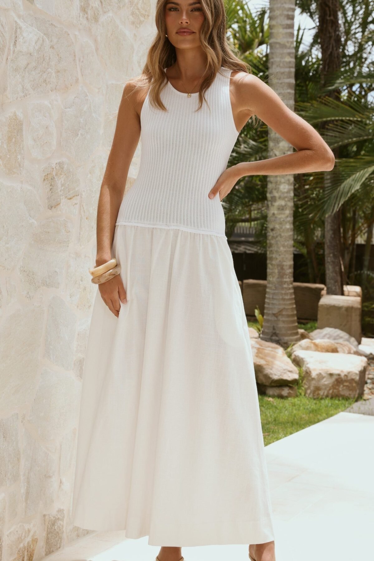 Arden Maxi Dress - White