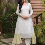GREY KURTA CHURIDAR DHOTI SET