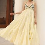 Butter Crossiant Yellow Dress