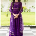 Meher Purple Anarkali