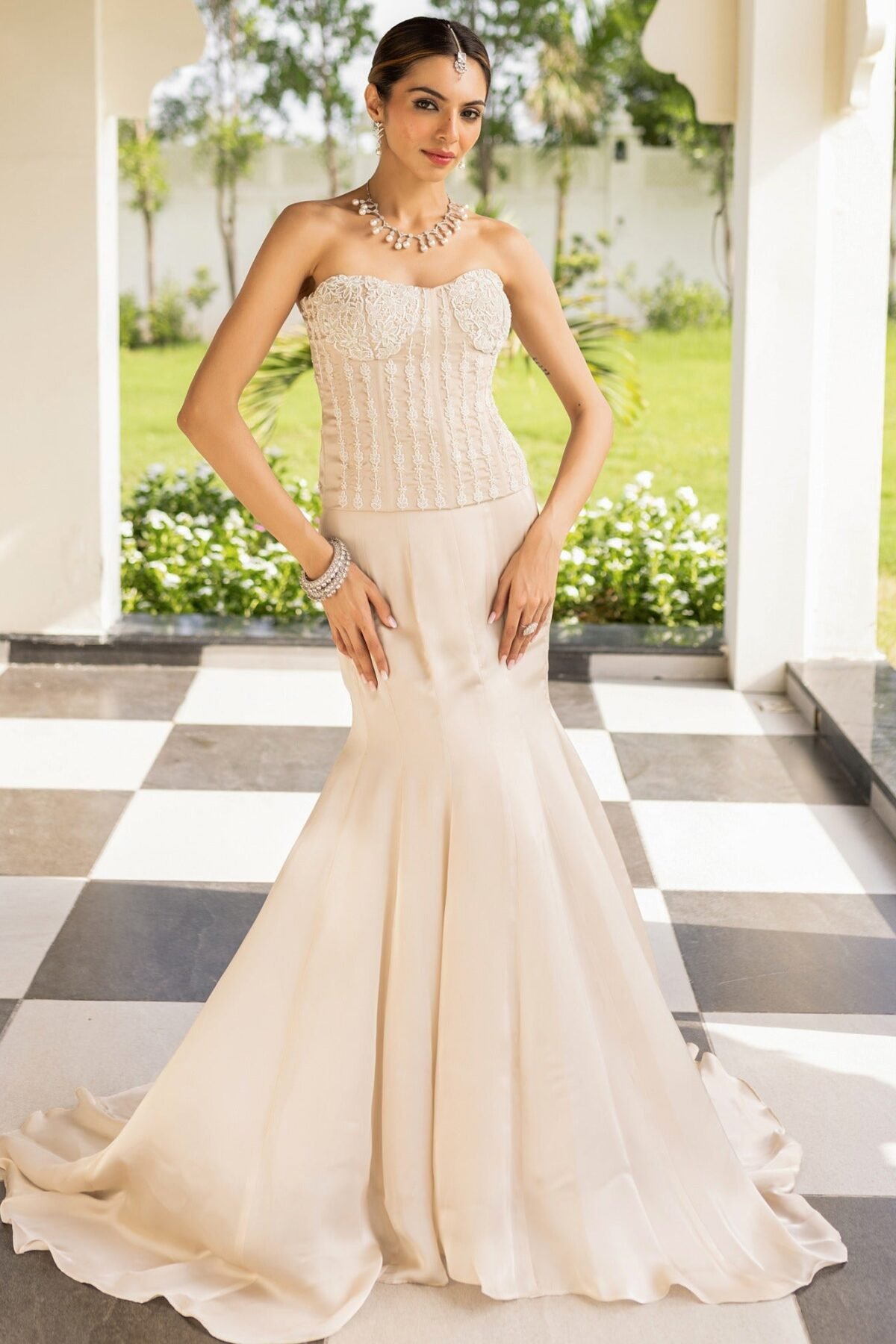 Dreamy Tail Ivory Corset