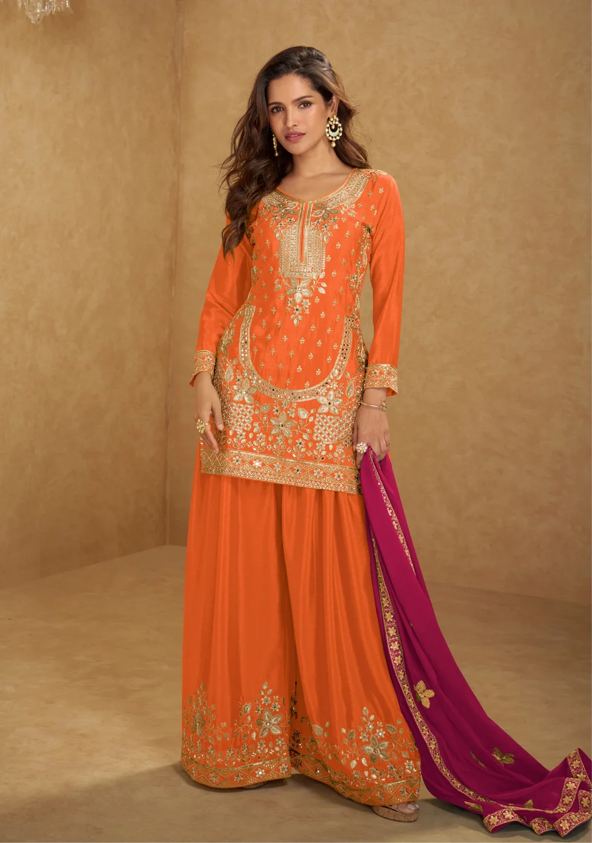 Embroidered Salwar Suit Set
