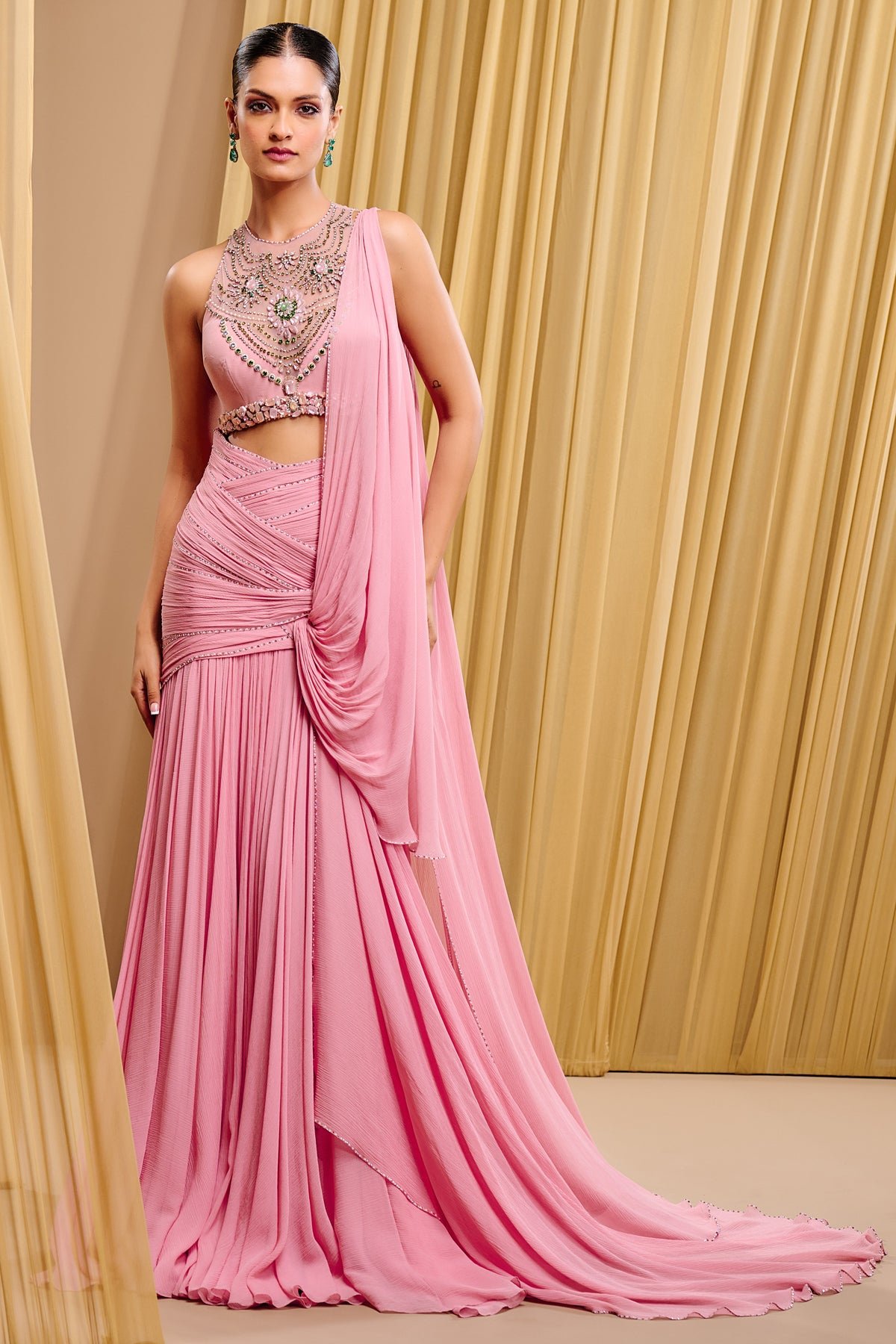 Delayed Checkout Sculpted Concept Saree