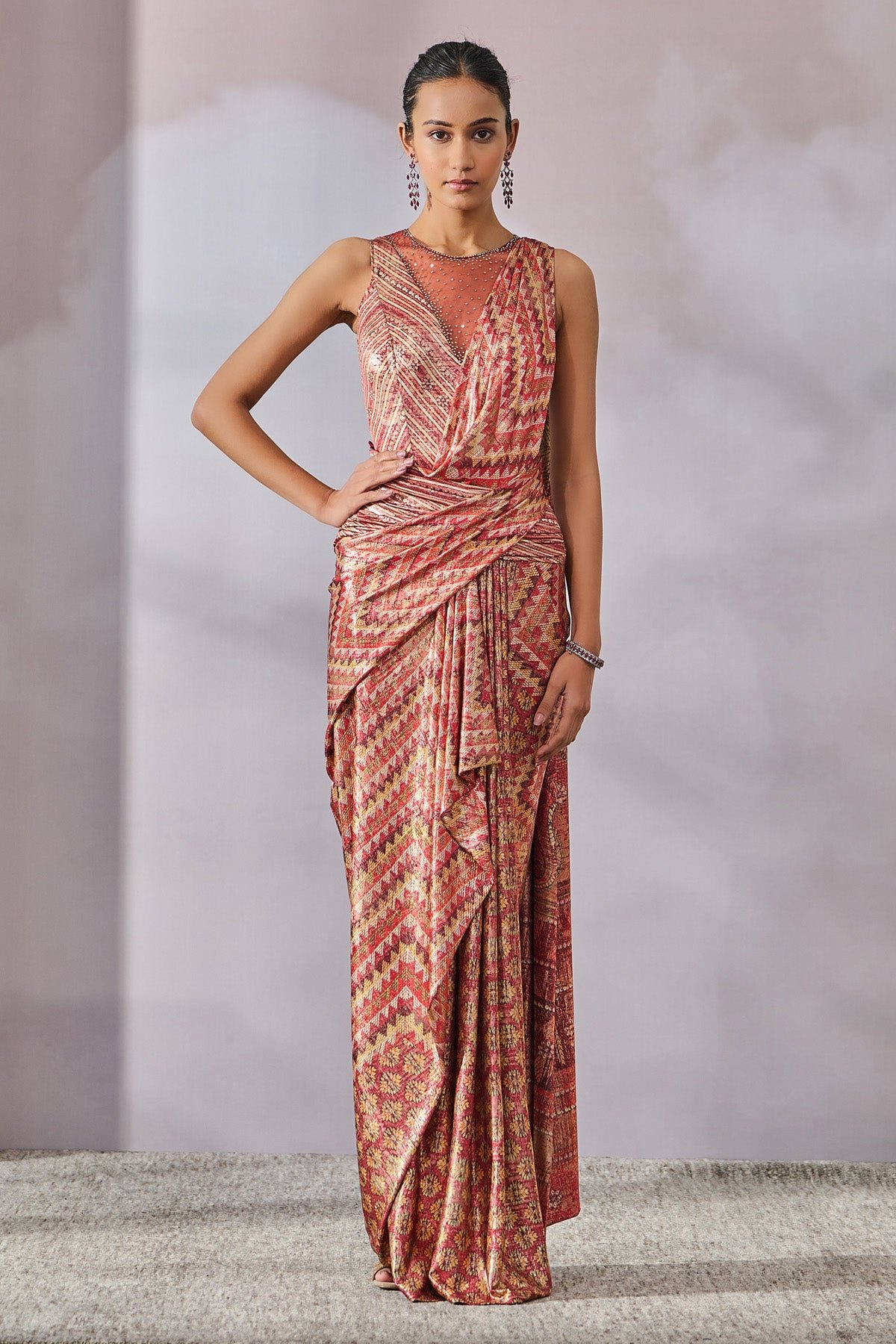 SOL Bodysuit Concept Saree