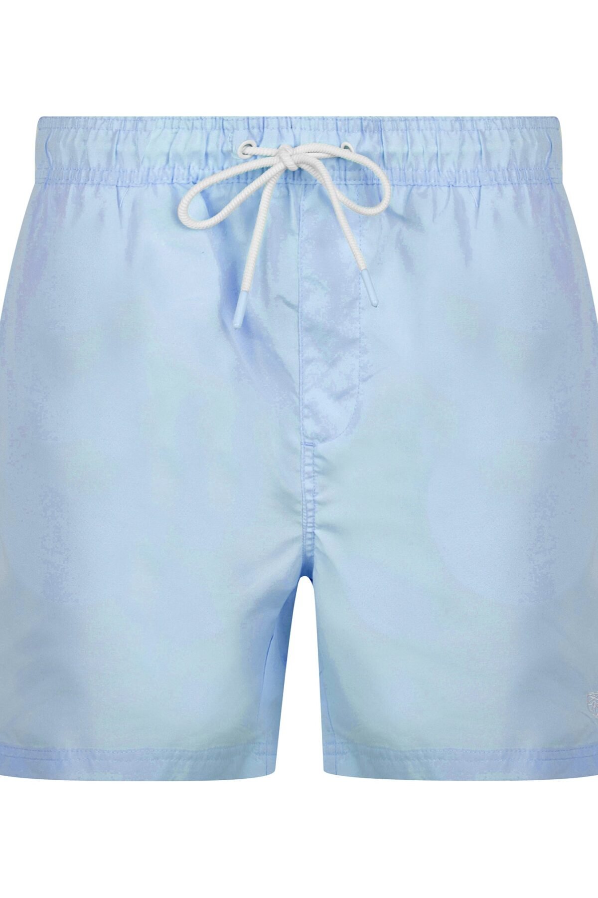 Evander 2 Microfibre Twill Swim Shorts with Mesh Lining in Blue Bell