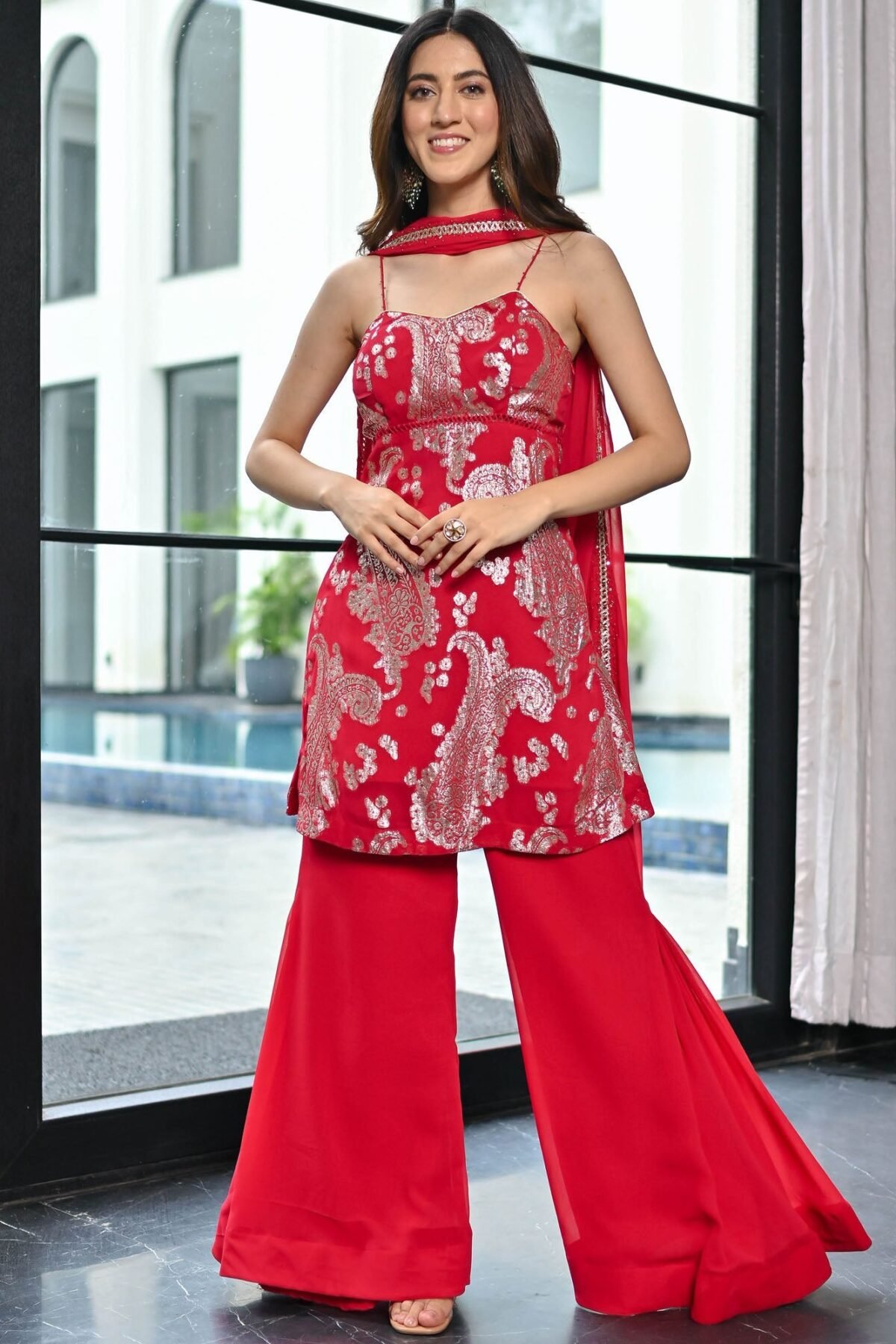 Chamkila Pink Kurta Set