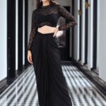Crystal Couture Black Drape Set