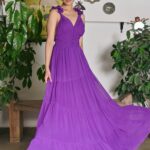 Ruffle Princess Purple dress