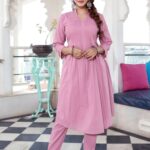Solid Plain Kurta Set