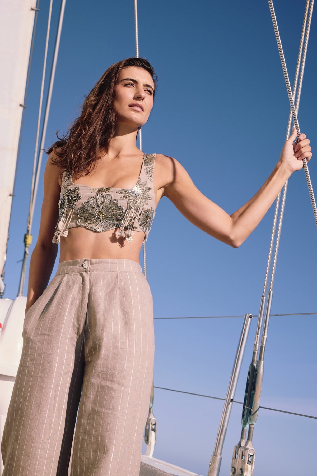 Clifton Bandeau Top and Clifton Pants