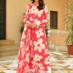 Rani Pink Printed Cotton Suit Set