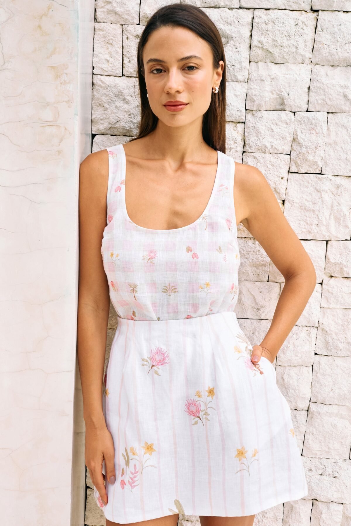 The Postcard Top and The Postcard Skirt