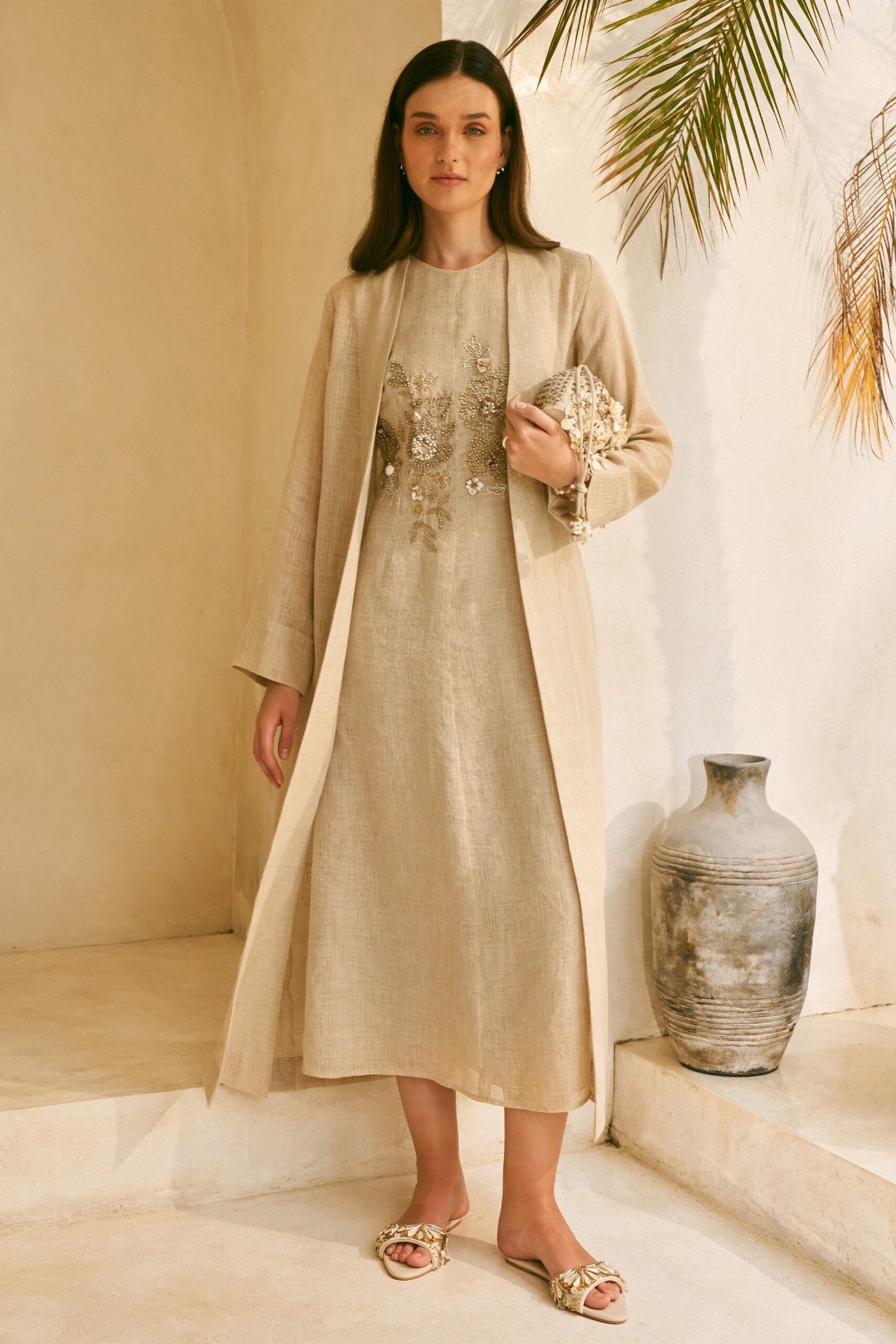 The Soft Glow Dress and The Soft Glow Overlay