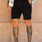 Beaufort Stretch Chino Shorts in Black