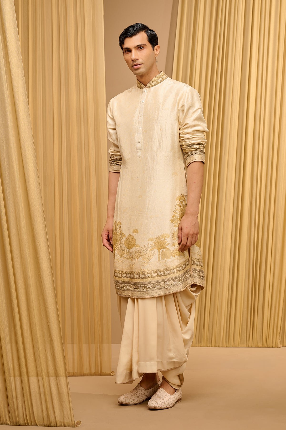 Delayed Checkout Classic Printed Kurta