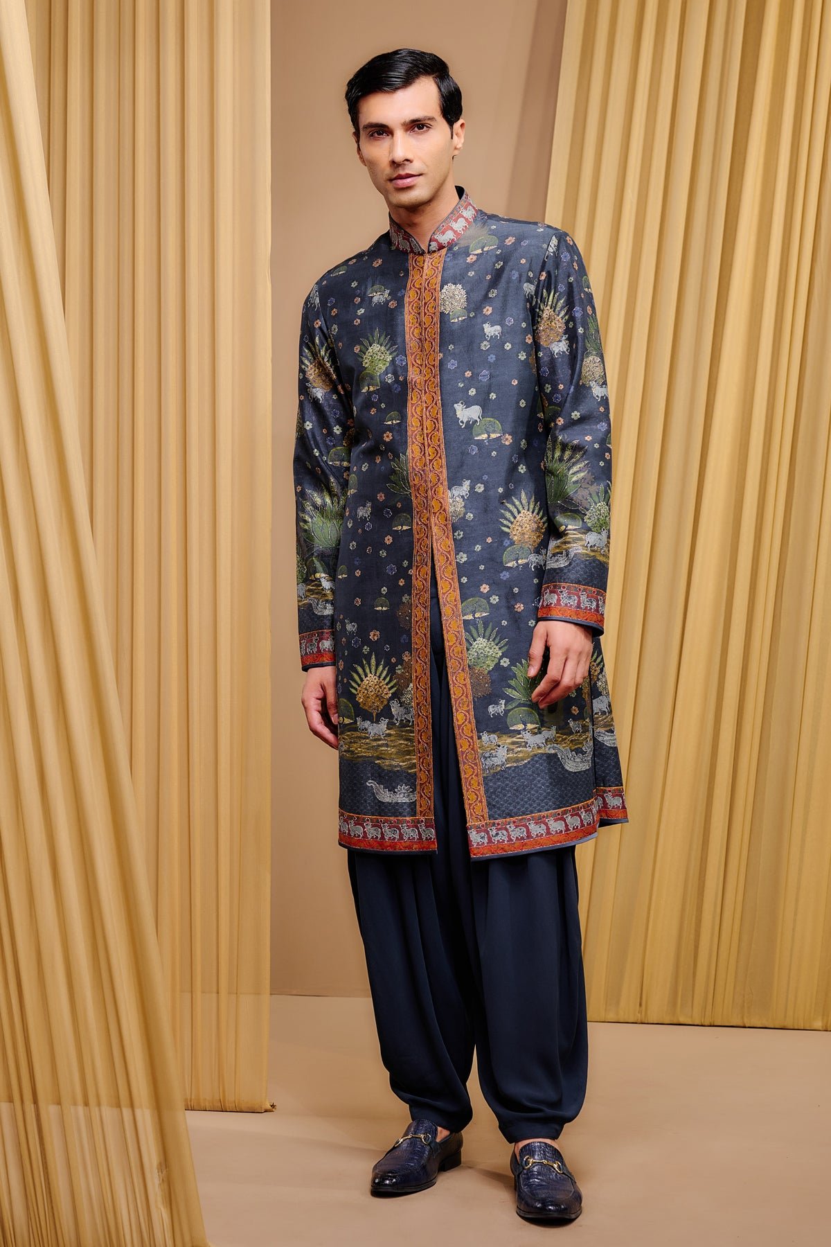 Delayed Checkout Printed Kurta Set