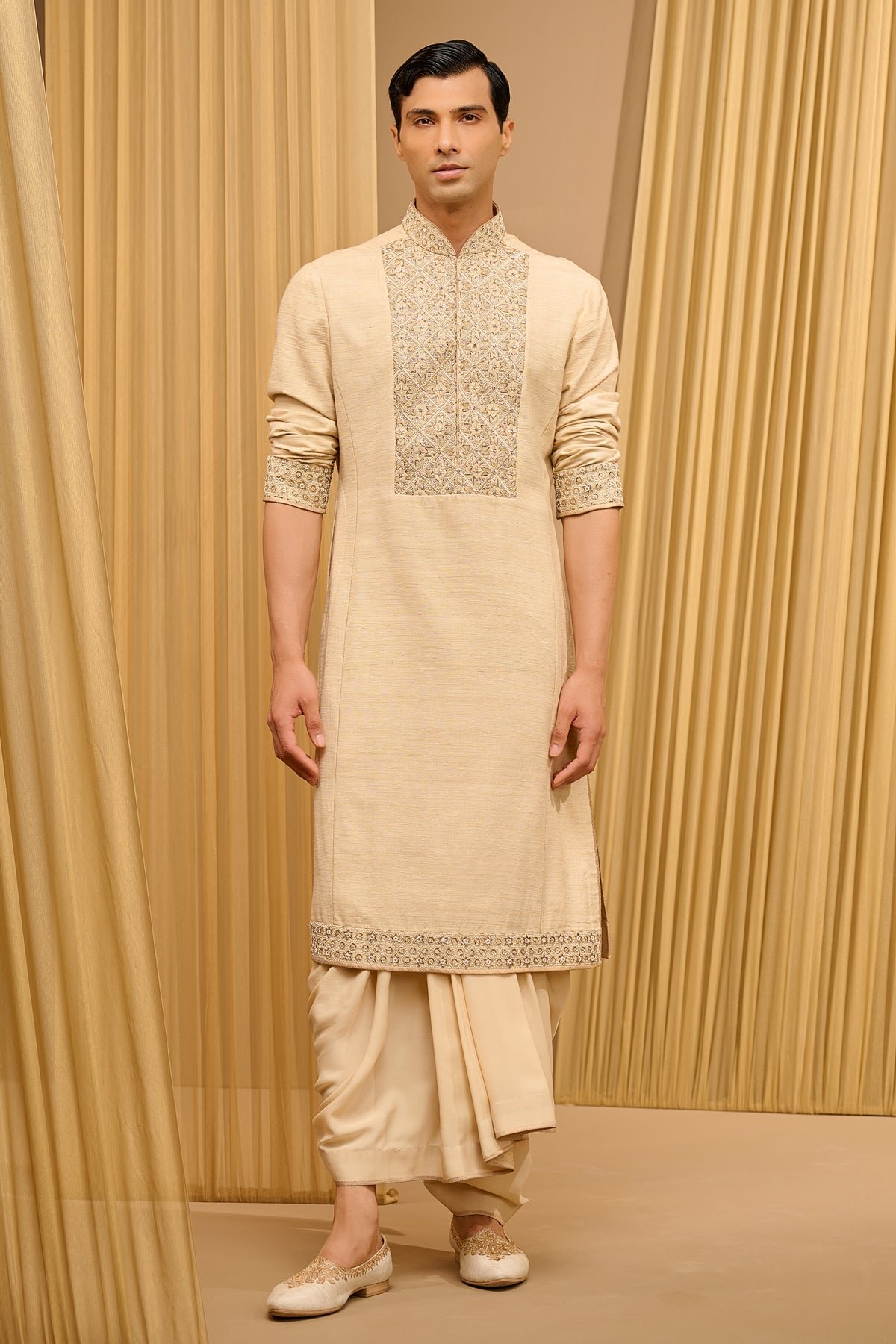 Delayed Checkout Embroidered Kurta Set