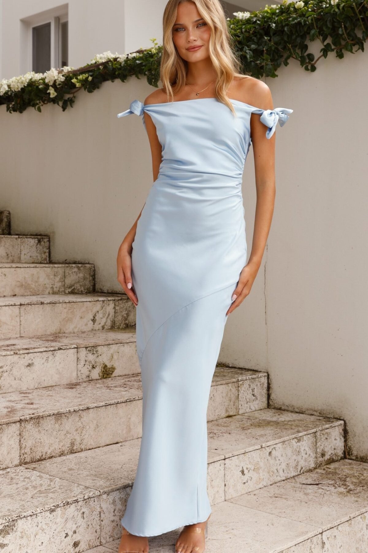 Frida Maxi Dress - Blue