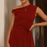 Gem Mini Dress - Burgundy