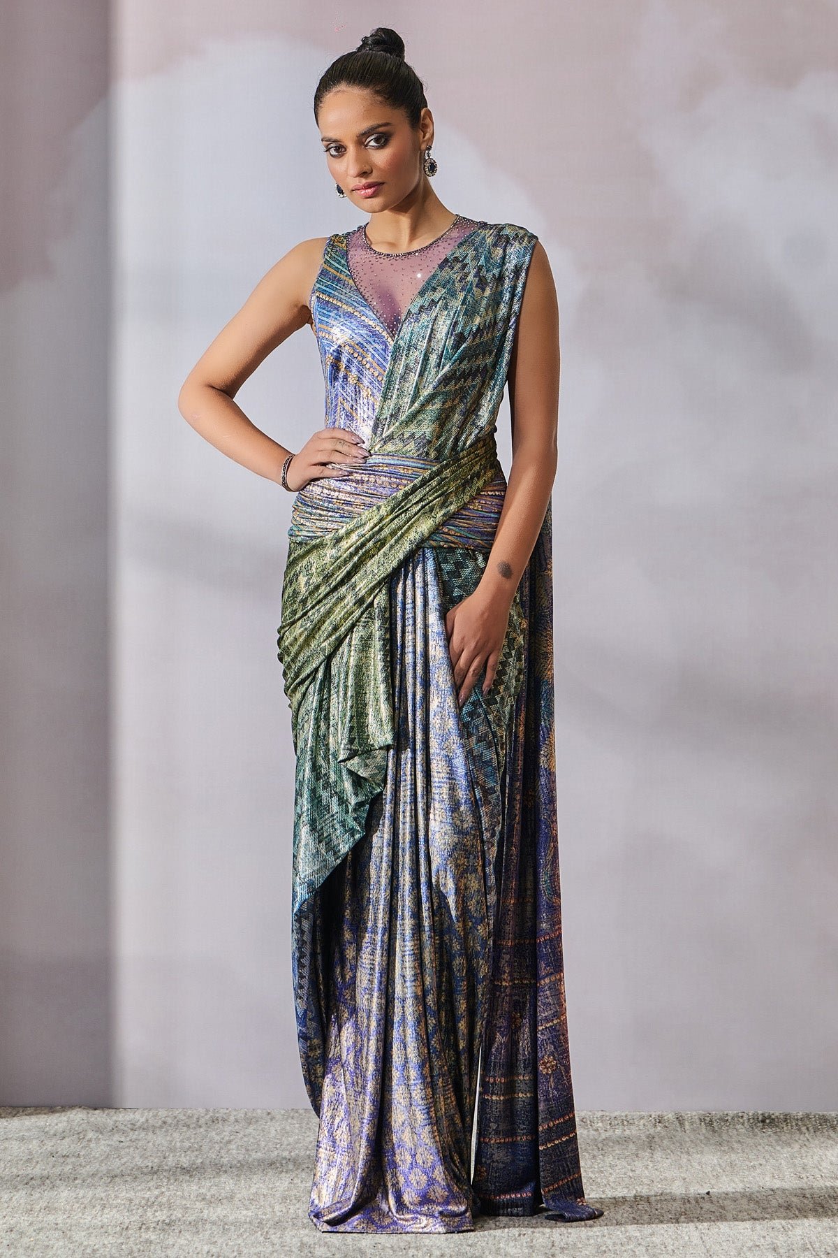 SOL Bodysuit Concept Saree
