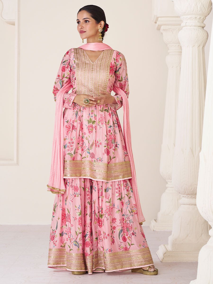 Rabina Organza Silk Salwar Suit