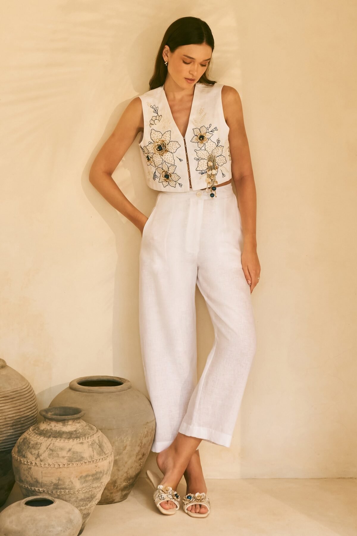 The Small Hours Top and The Wandering Pants