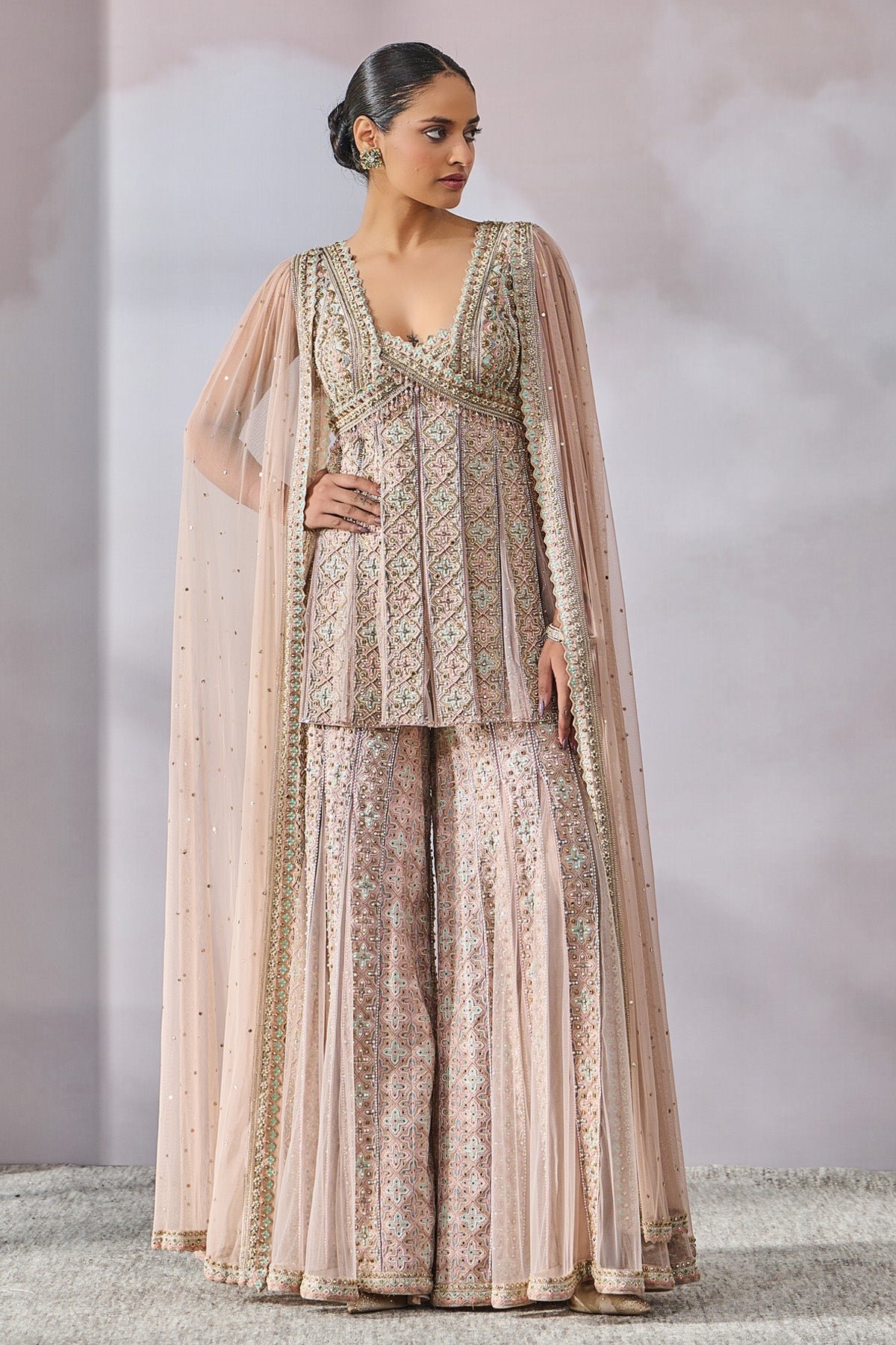 SOL Kurta Sharara Wings