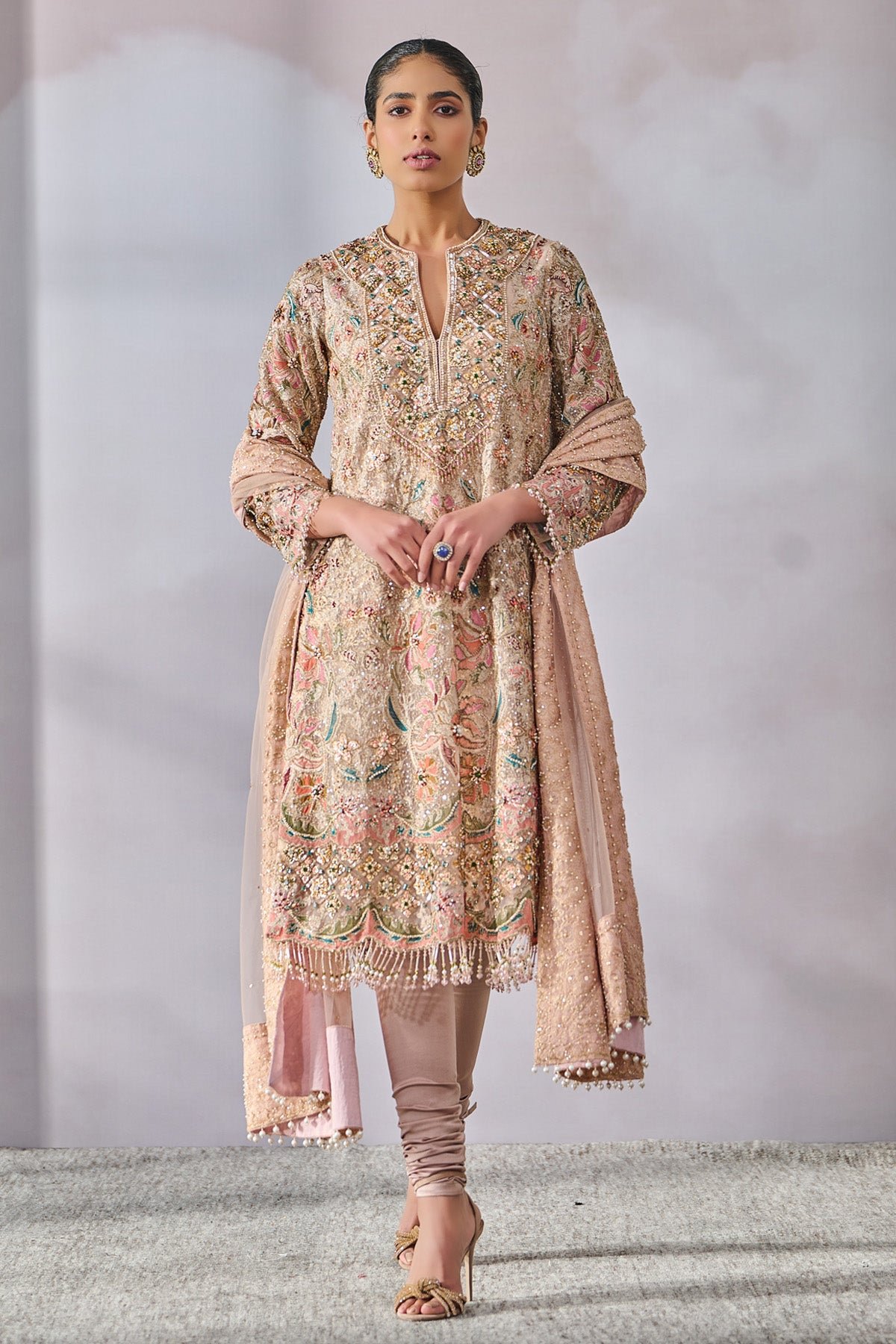 SOL Churidar Dupatta Kurta