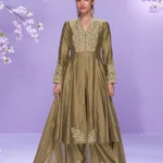 Roman Silk Embroidered Salwar Suit