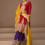Sheriza Designer Chinnon Silk Salwar Suit