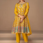 Rafina Designer Chinnon Silk Salwar Suit