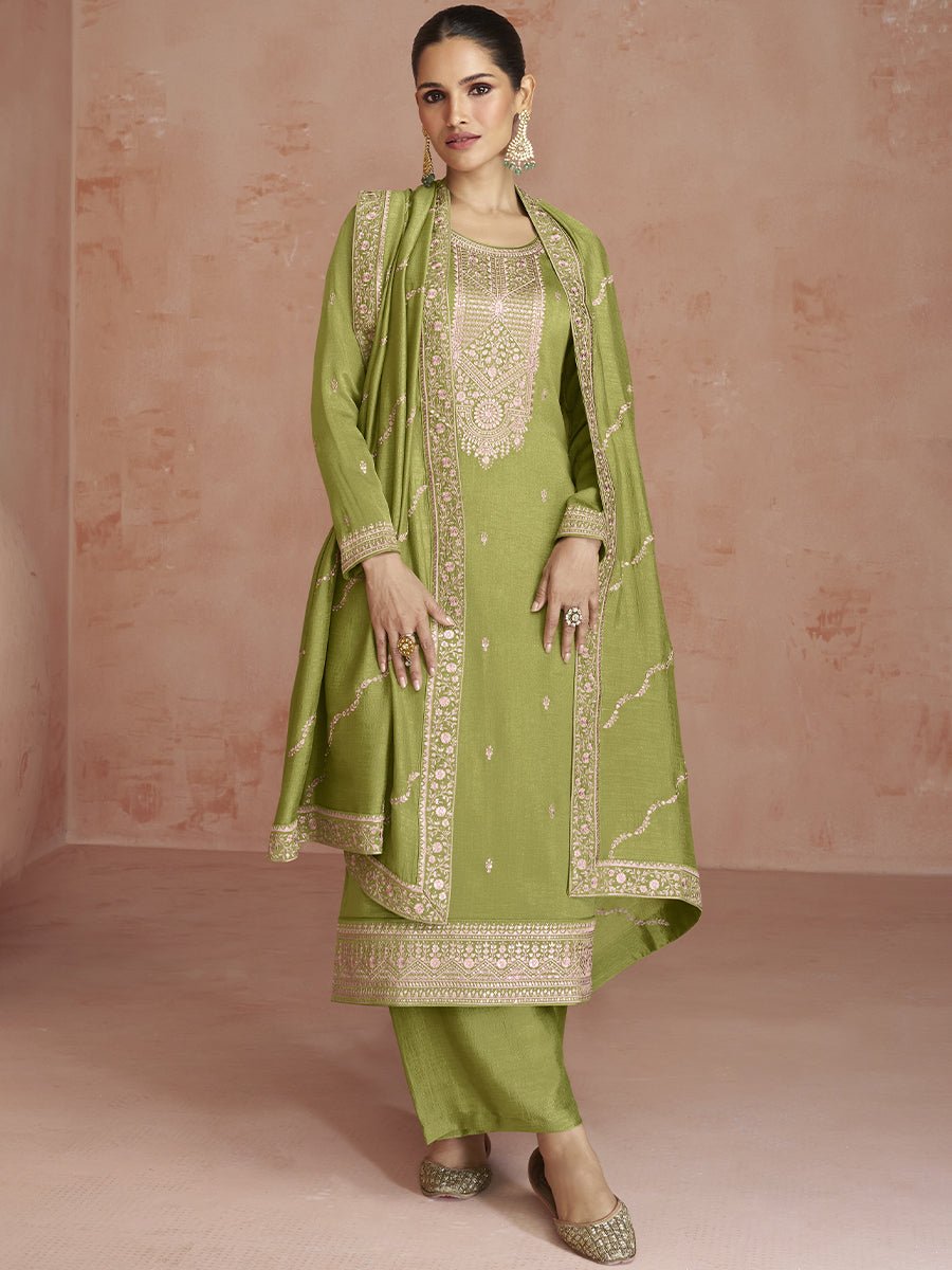 Sarah Silk Salwar Set