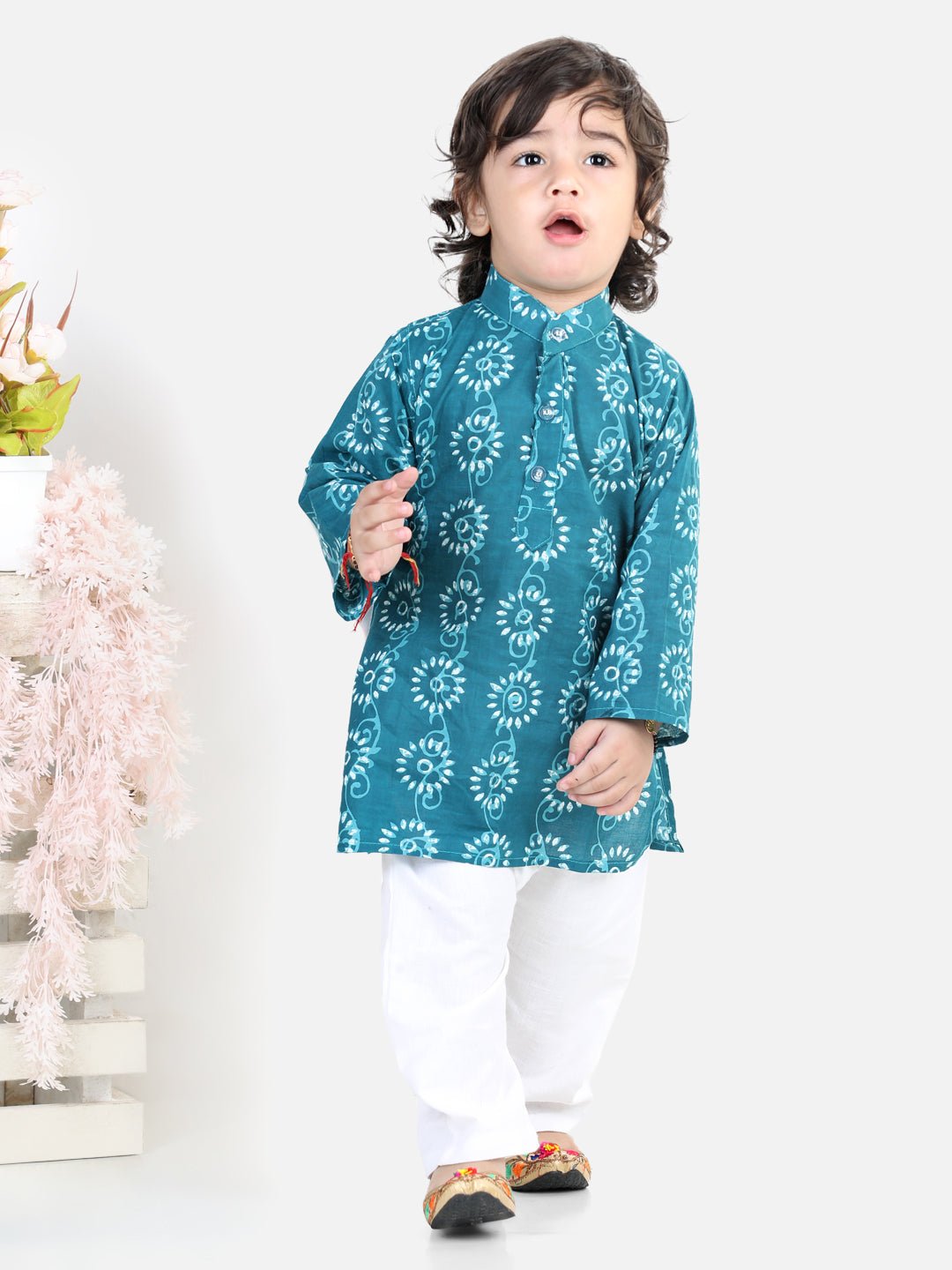 Fast Wear Attached Jacket Full Sleeve Kurta Pyjama