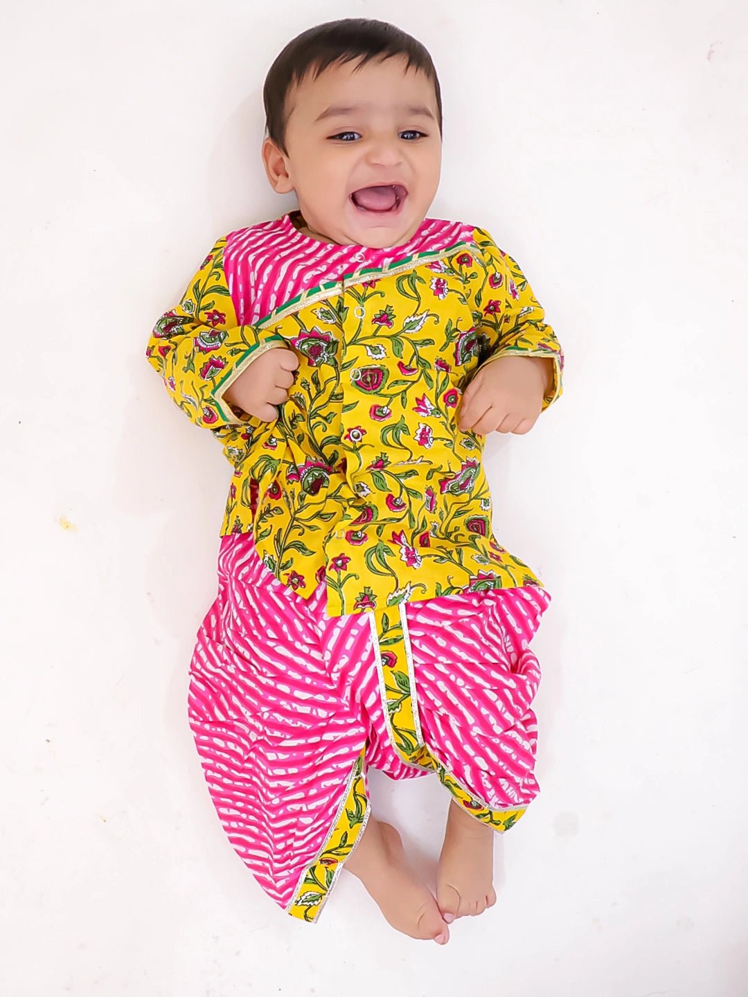 Fast Wear Boys Cotton Dhoti Kurta For Infants