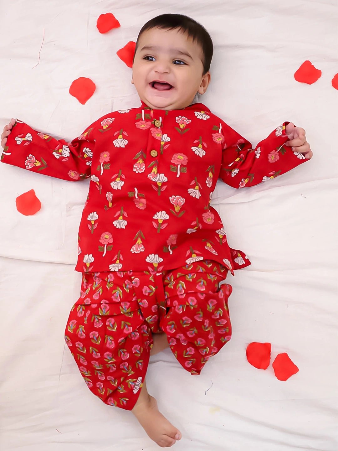 Fast Wear Boys Cotton Dhoti Kurta For Infants