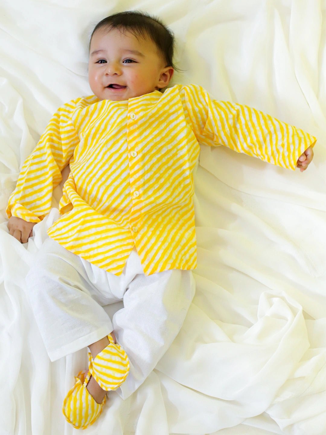 Fast Wear Boys Pure Cotton Kurta Pajama For Infants