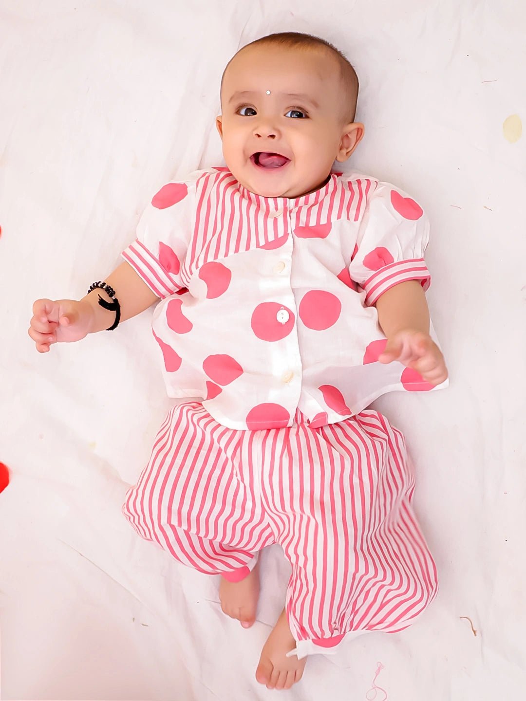 Fast Wear Girls Cotton Clothing Set For Infants
