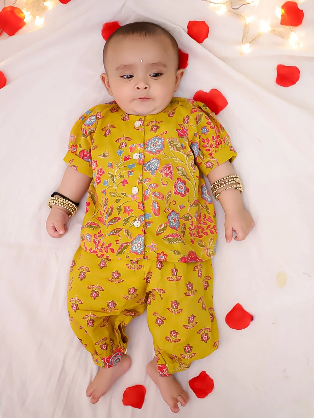Fast Wear Girls Cotton Clothing Set For Infants