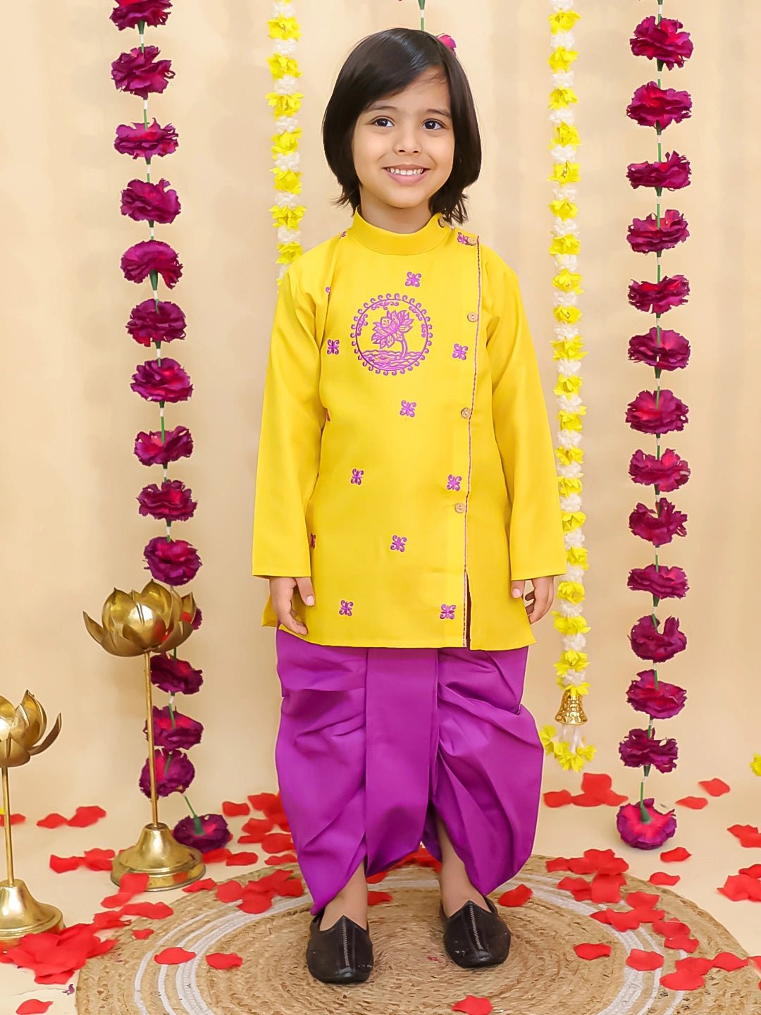 Fast Wear Bengali Kurta & Dhoti Set for Boys