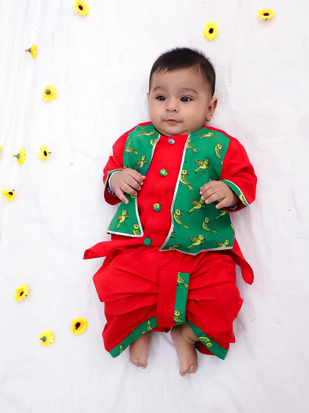 Fast Wear Boys Cotton Dhoti Kurta For Infants