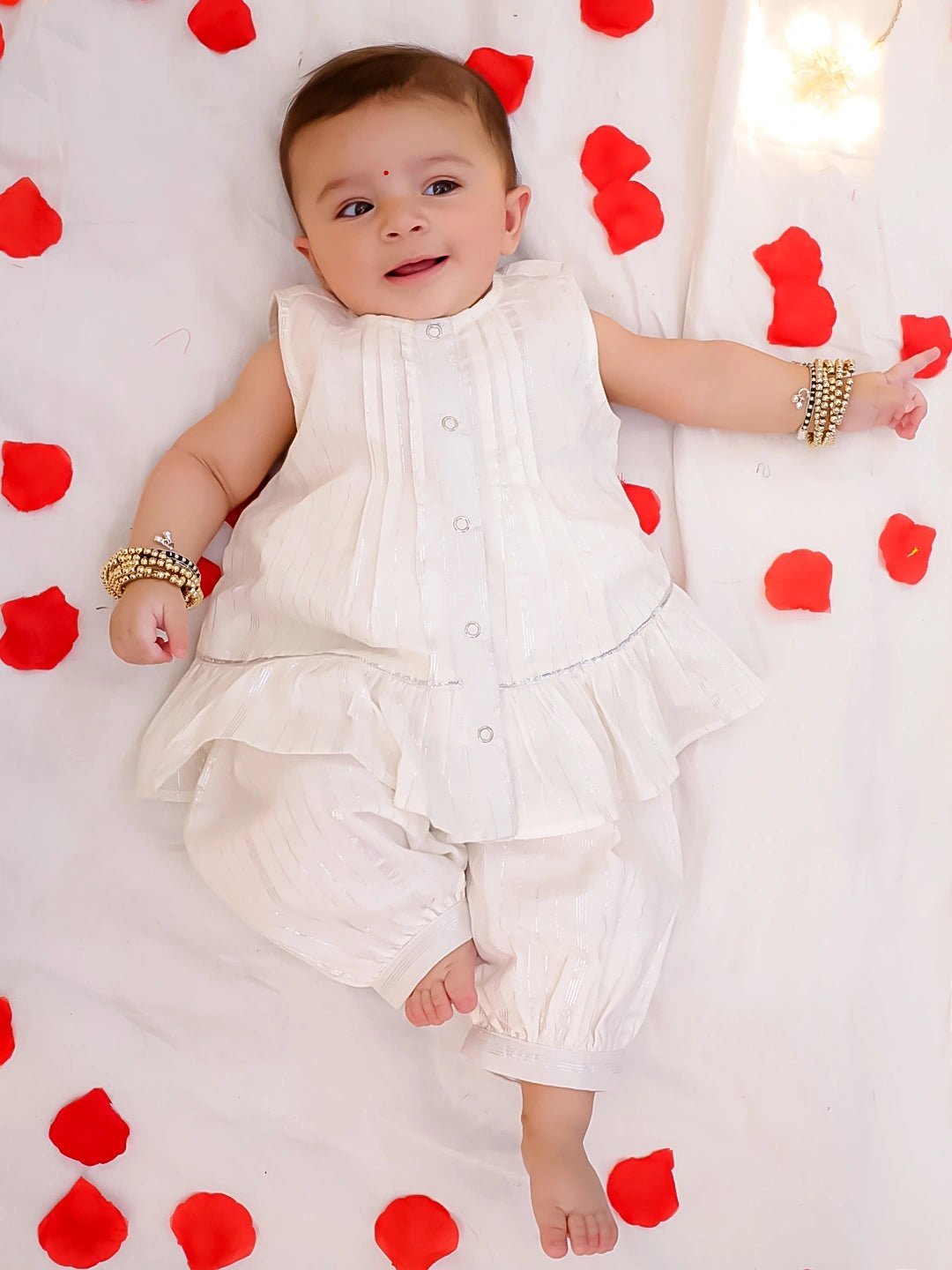 Fast Wear Girls Cotton Clothing Set For Infants