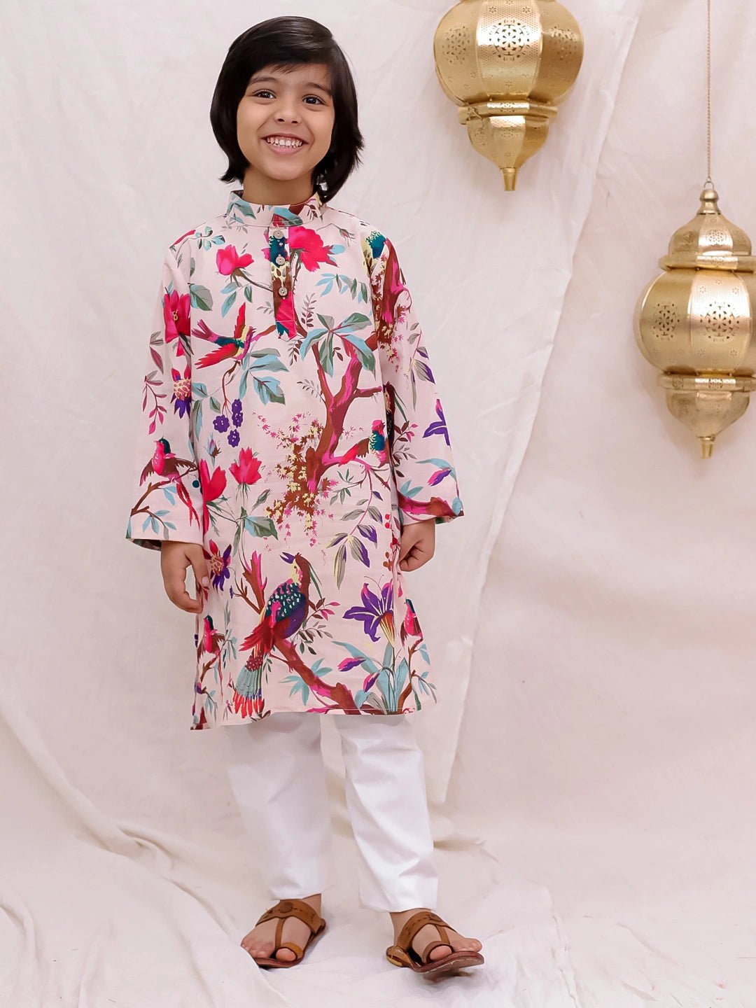 Fast Wear  Full Sleeves  Kurta Pajama Set For Boys