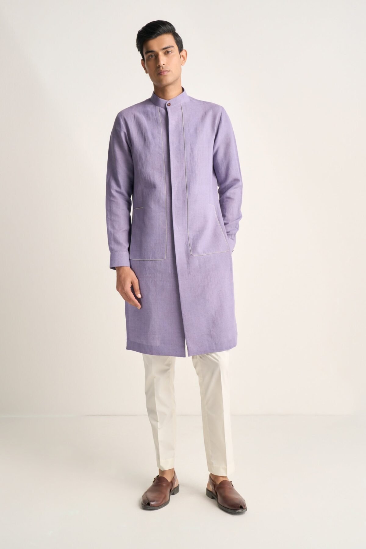 Iris handloom structured kurta set