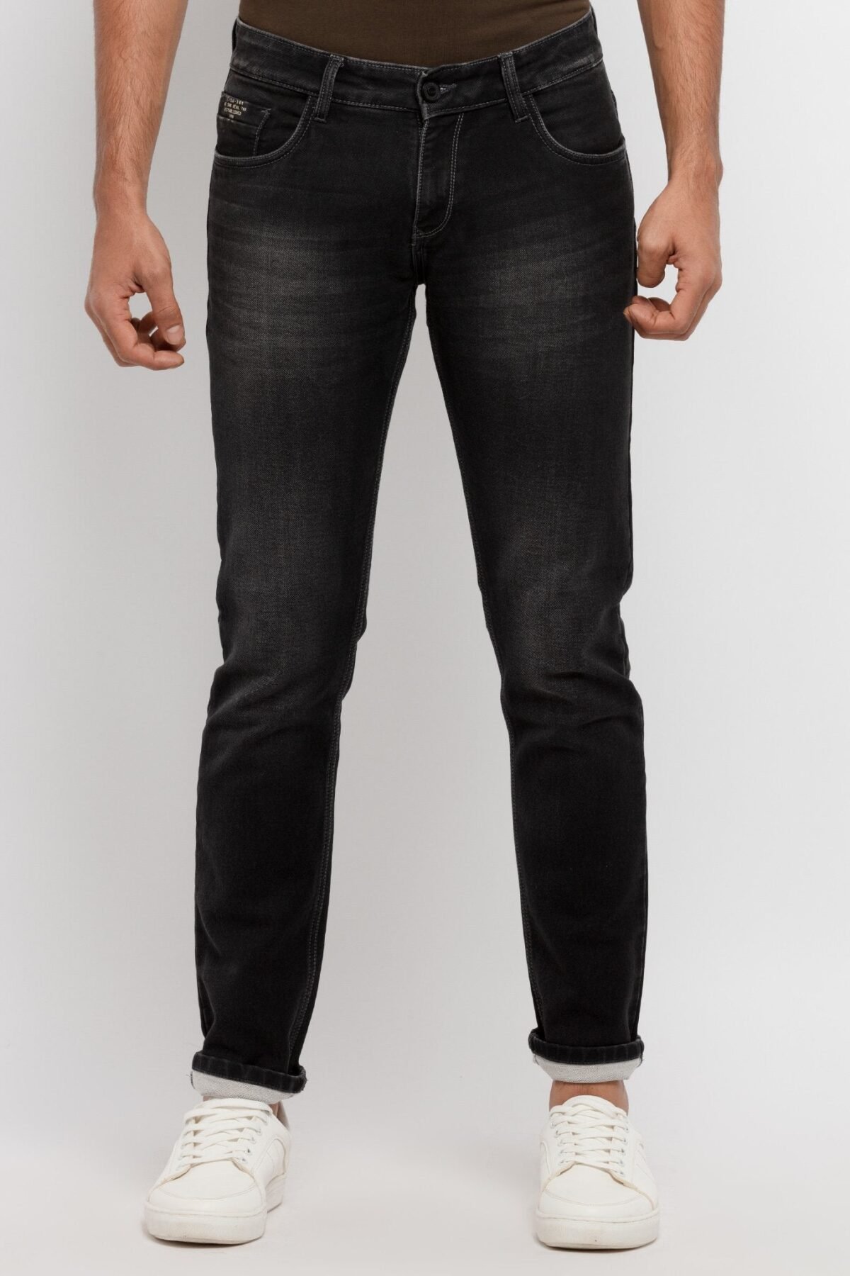 Fast Wear Washed Slim Fit Denim