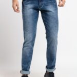 Fast Wear Washed Slim Fit Denim