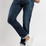 Fast Wear Mens Slim Fit Washed Denim