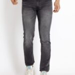 Mens Slim Fit Light Washed Denim