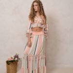Women?s Multi-Color Viscose Embroidered Ethnic Gown