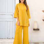 Mustard Yellow Cotton Co-Ord Set