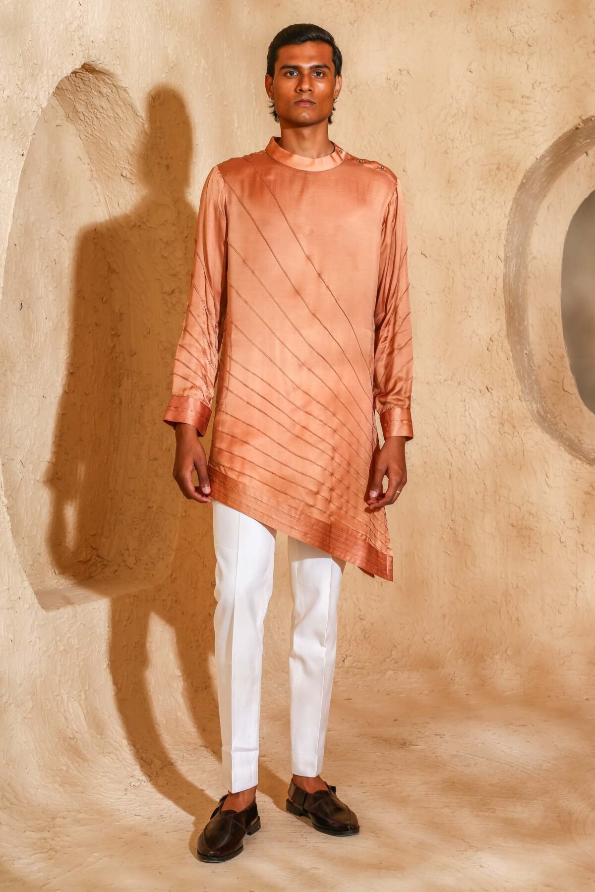 Angrakha style pintux kurta with pant